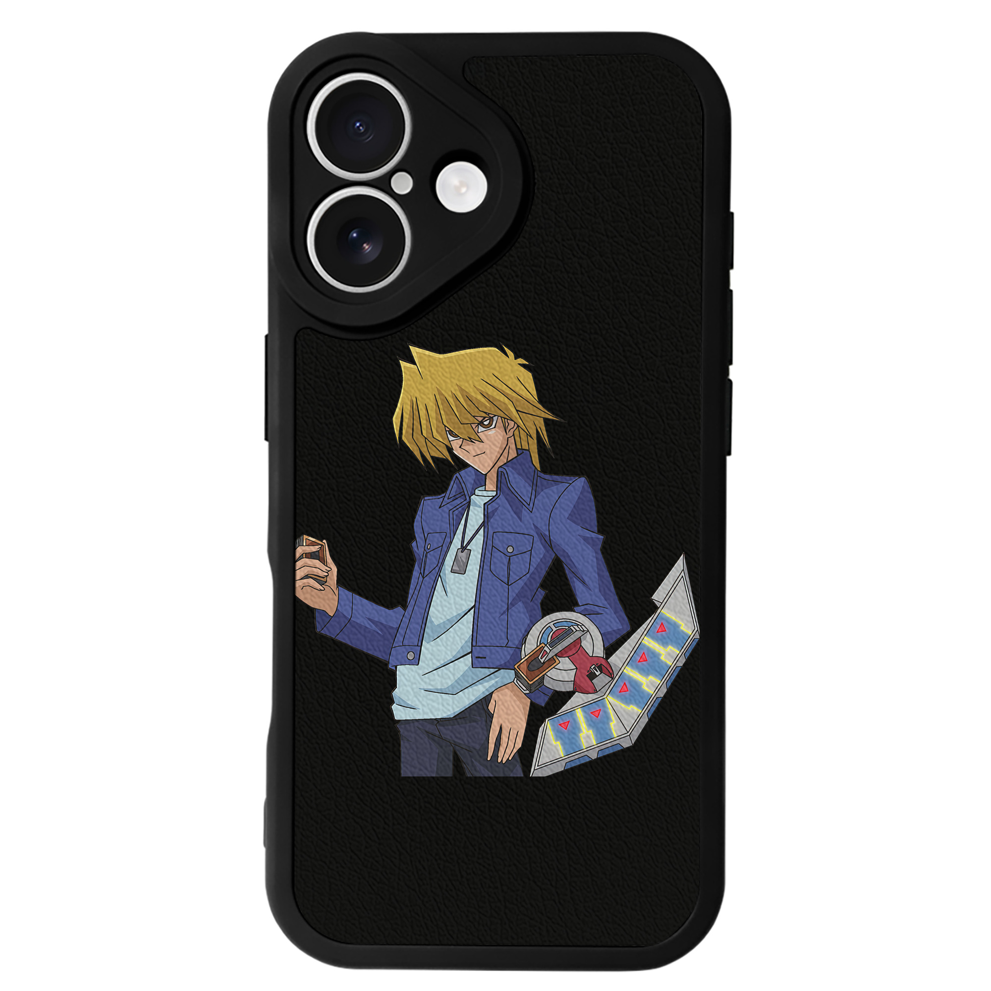 遊☆戯☆王 Yu-Gi-Oh! 【iPhone 16シリーズ対応】シリコンスマホケース（レザー調） 材質：シリコン